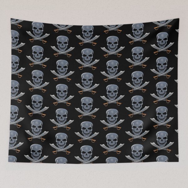 Item preview, Skull and Sabers designed and sold by Themys24.
