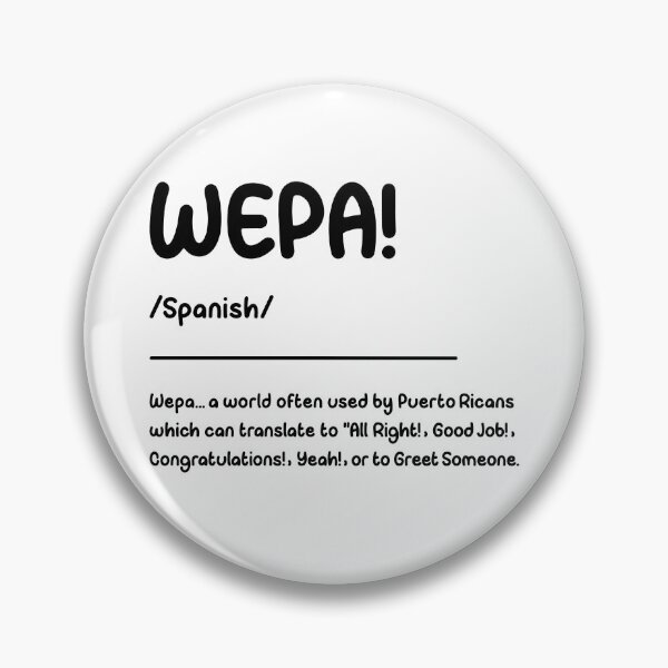 Artikelvorschau, Wepa Boricua Definition Puerto Rico Lustige puertoricanische Stimmung entworfen und verkauft von inkedtee.