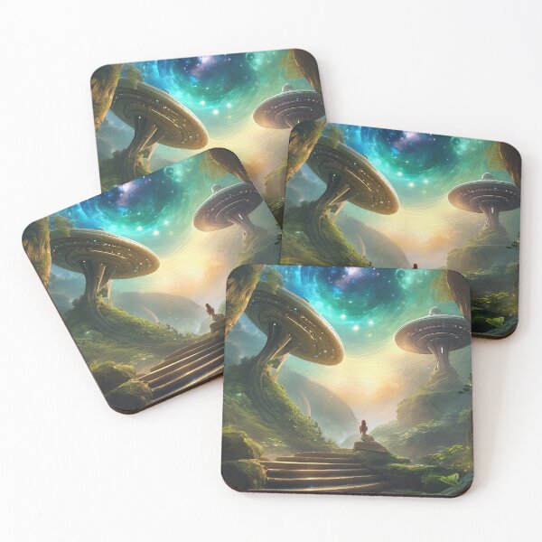 Item preview, BREATHTAKING Abstract Space Painting Unique Art by CeyhunS designed and sold by CeyhunS.