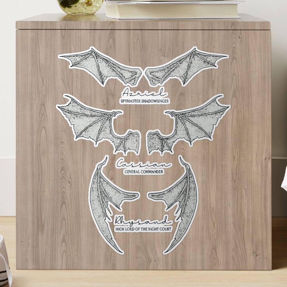 Acotar Bat Boys Sticker for Sale by JoeHamiltona