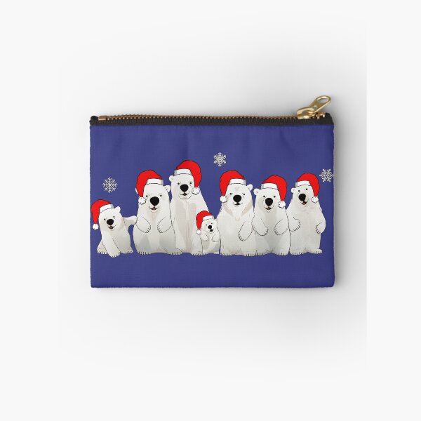 Item preview, Polar Bear Family Christmas Hats designed and sold by Nange and Gabe.