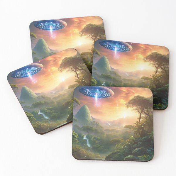 Item preview, BREATHTAKING Abstract Space Painting Unique Art by CeyhunS designed and sold by CeyhunS.