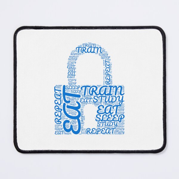 Item preview, Eat, train, study, sleep repeat designed and sold by Moris3k.