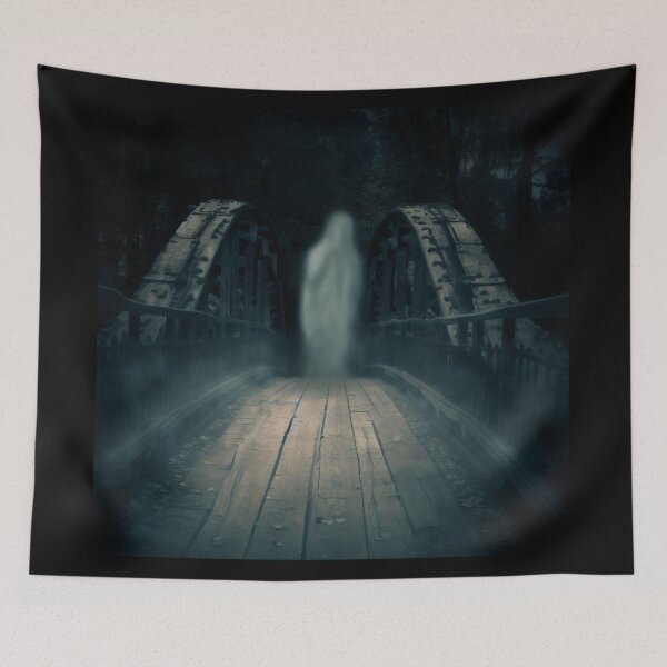 Item preview, Halloween - Haunted Bridge 4 designed and sold by CrankyOldDude.