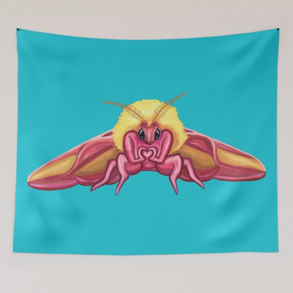 Item preview, Cute Rosy Maple Moth designed and sold by Deborah Camp.