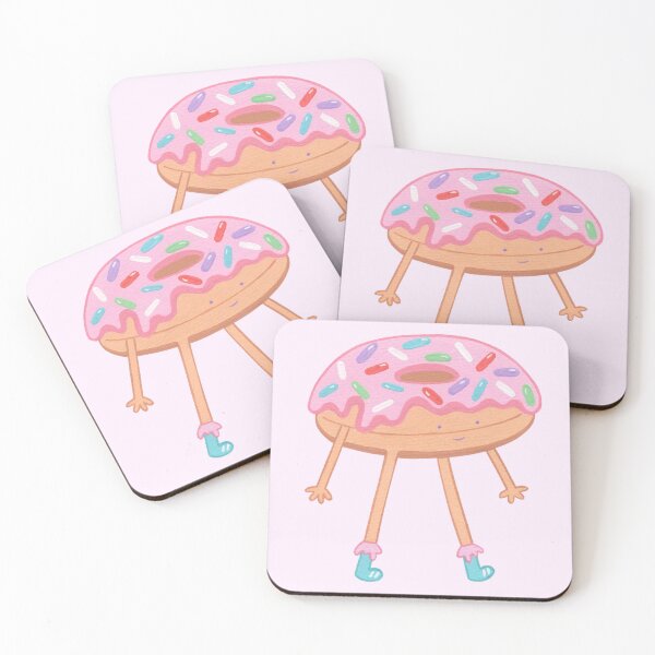 Item preview, Happy donut out for a stroll designed and sold by NashTheArtist.