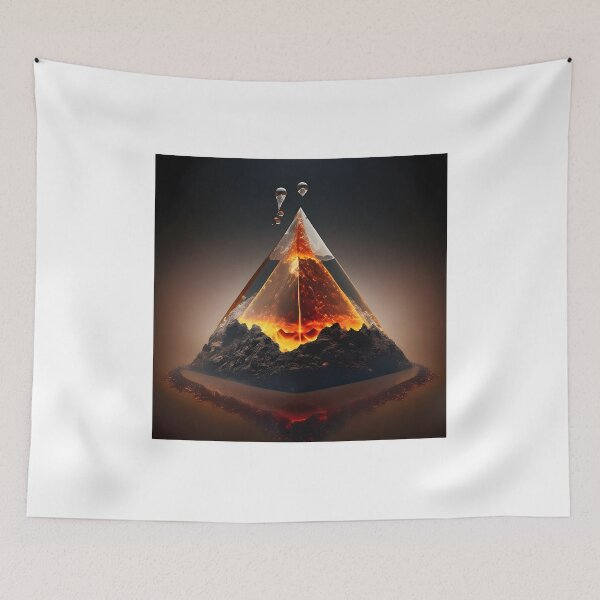 Item preview, Volcanic Pyramid designed and sold by Everythingstakn.