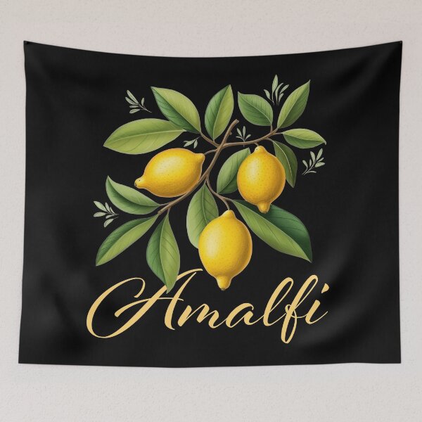 Item preview, Amalfi Coast Lemons Italy designed and sold by AntiqueImages.