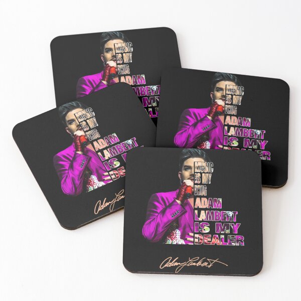 Item preview, MUSIC IS MY DRUG AND ADAM LAMBERT IS MY DEALER designed and sold by KerryInsideOut.