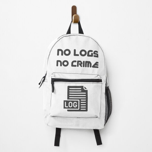 Item preview, no logs no crime designed and sold by Wordsmith-Wear.