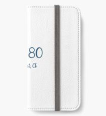06880 Westport, CT Navy iPhone Wallet/Case/Skin
