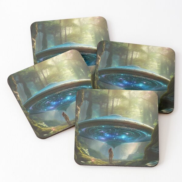 Item preview,  BREATHTAKING Abstract Space Painting Unique Art by CeyhunS designed and sold by CeyhunS.