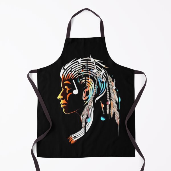 Aperçu de l'œuvre Embrasser la tradition, tribu indienne, culture autochtone, cadeau, tee-shirt créée et vendue par Terry-Salsa.