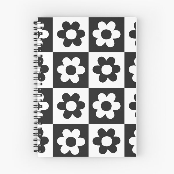 Item preview, Groovy chessboard print with flowers designed and sold by Svetsol.