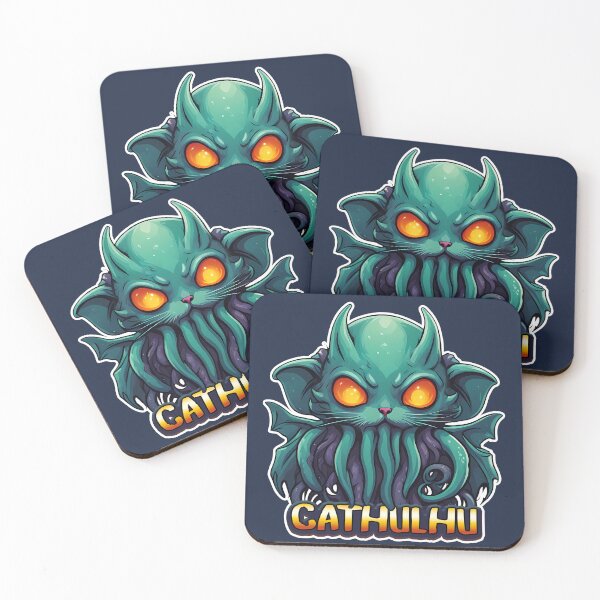Item preview, Cute Cathulhu designed and sold by lumbarjack.