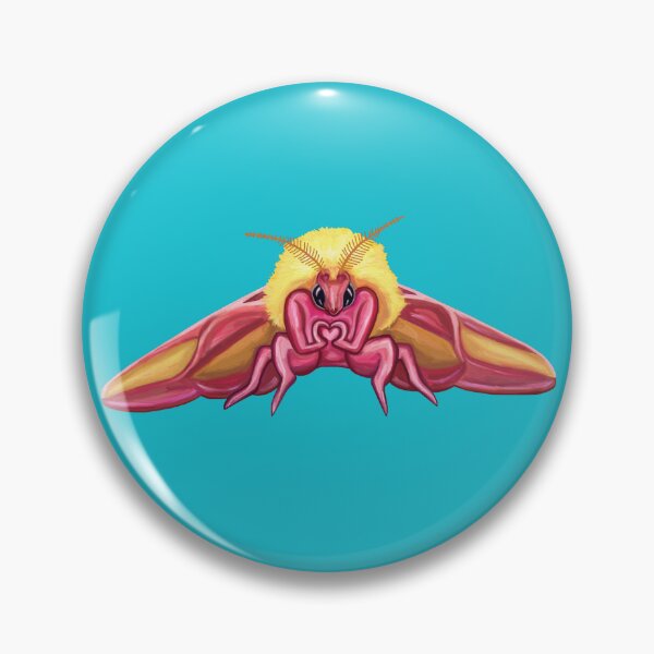 Item preview, Cute Rosy Maple Moth designed and sold by Deborah Camp.