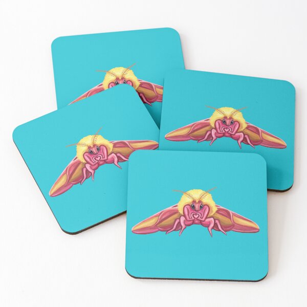 Item preview, Cute Rosy Maple Moth designed and sold by Deborah Camp.