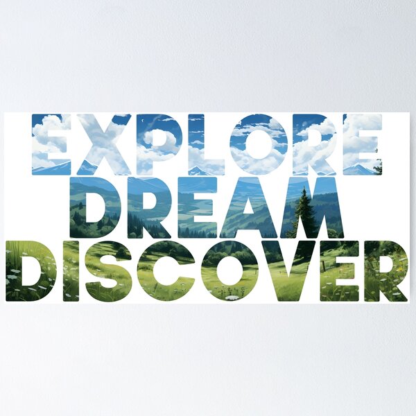 Item preview, Explore Dream Discover 6 designed and sold by Art Happens.