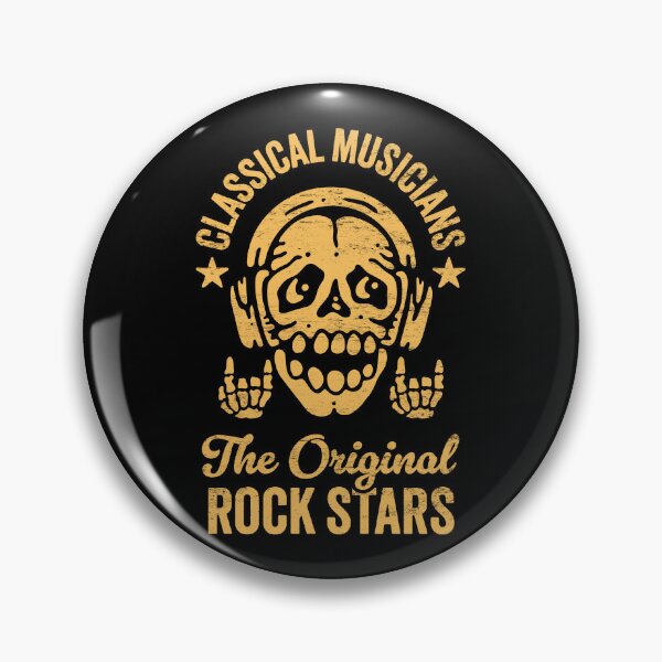 Item preview, Classical Musicians: The Original Rockstars - Humorous Skeleton with Headphones designed and sold by hadleyfoo.