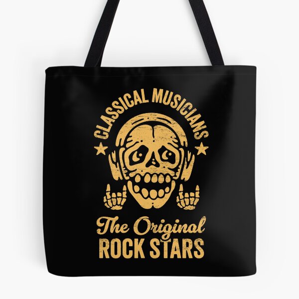 Item preview, Classical Musicians: The Original Rockstars - Humorous Skeleton with Headphones designed and sold by hadleyfoo.