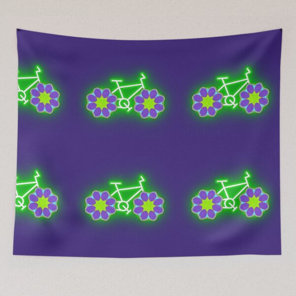 Item preview, "Vitality" mandala on bicycle designed and sold by Mandalanca.