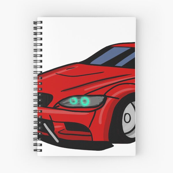 Item preview, red coupe supercar racecar sports tuning car  designed and sold by MonkiFlipp.