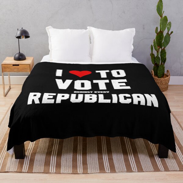 Item preview, I Love To Vote Against Every Republican - Anti-Conservative designed and sold by elvisg03.