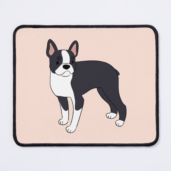 Item preview, Cute boston terrier dog illustration designed and sold by Yaragold.