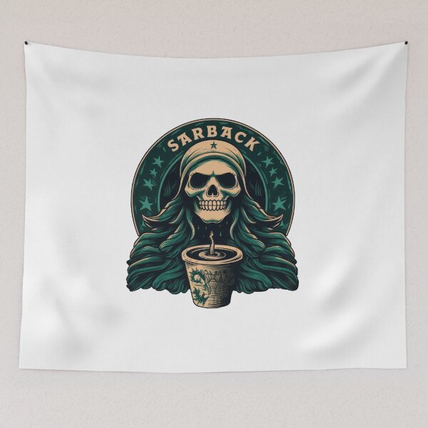 Item preview, Skeleton Starbuck "SARBACK" designed and sold by PaTToStudio.