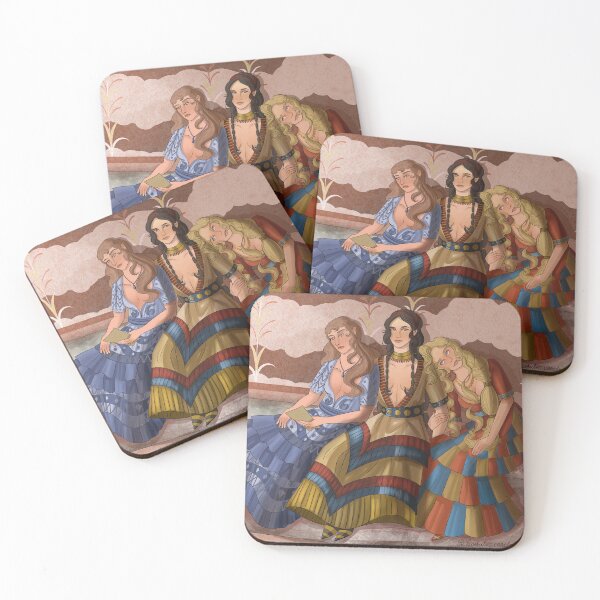 Item preview, Spartan (minoan) princesses designed and sold by locus-amoenus.