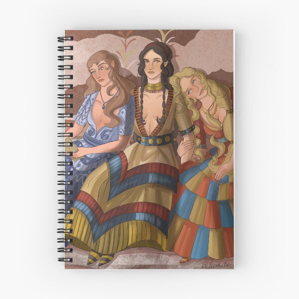 Item preview, Spartan (minoan) princesses designed and sold by locus-amoenus.