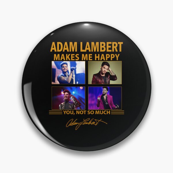 Item preview, ADAM LAMBERT MAKES ME HAPPY designed and sold by BurnishedAsaSt.