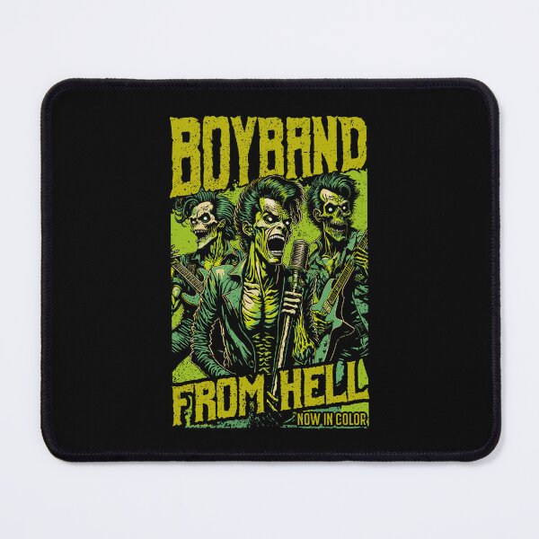 Item preview, Music Halloween Funny Retro Zombie Band Horror Movie Poster designed and sold by GrandeDuc.
