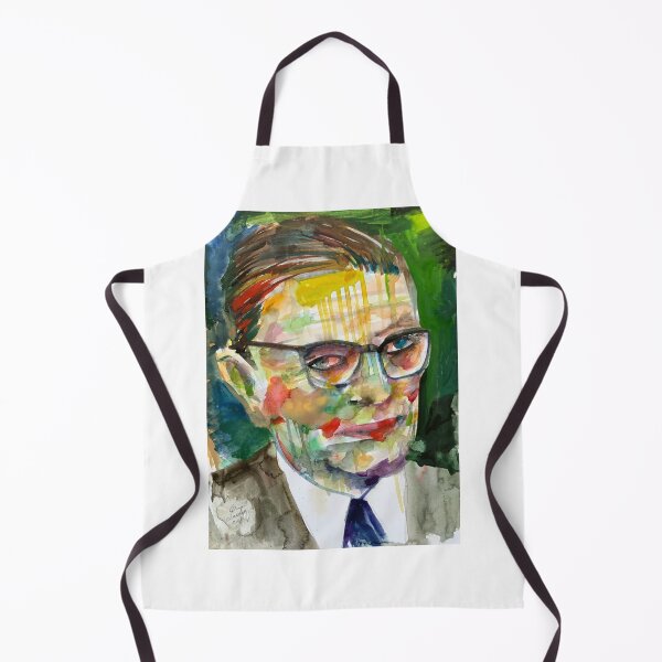 Item preview, SARTRE - watercolor portrait .6 designed and sold by lautir.