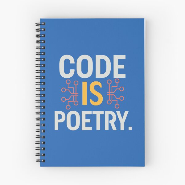 Item preview, Code is poetry designed and sold by RocketArtInd.