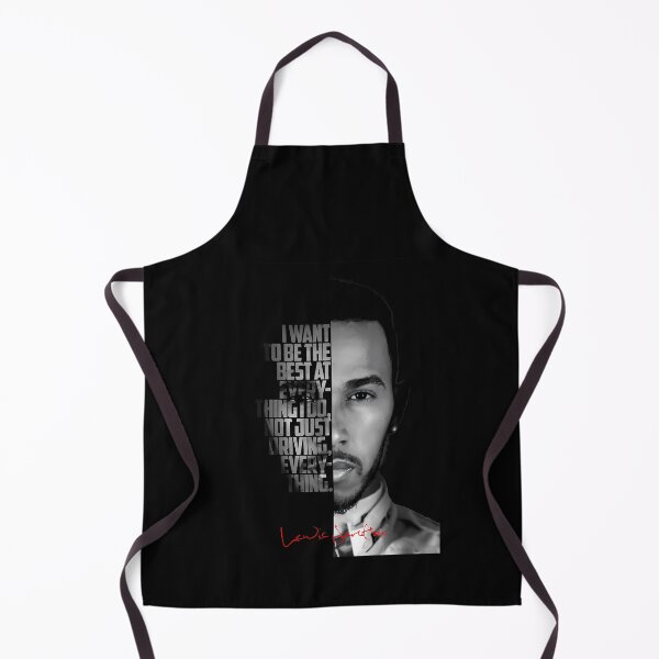 Item preview, Black and white Lewis Hamilton motivational quote. designed and sold by LavaAryana.