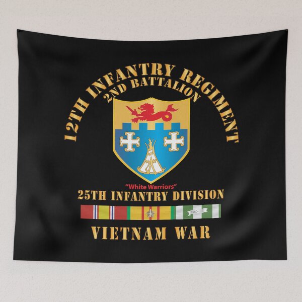Item preview, Army - 2nd Bn 12th Inf w 25th Infantry Division VN Svc Ribbons X 300 designed and sold by Military Insignia Products.