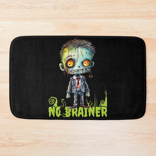 Item preview, No Brainer Zombie Boy - Halloween Zombie Gift designed and sold by InkyGenies.