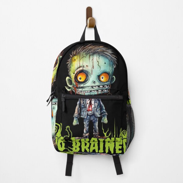 Item preview, No Brainer Zombie Boy - Halloween Zombie Gift designed and sold by InkyGenies.