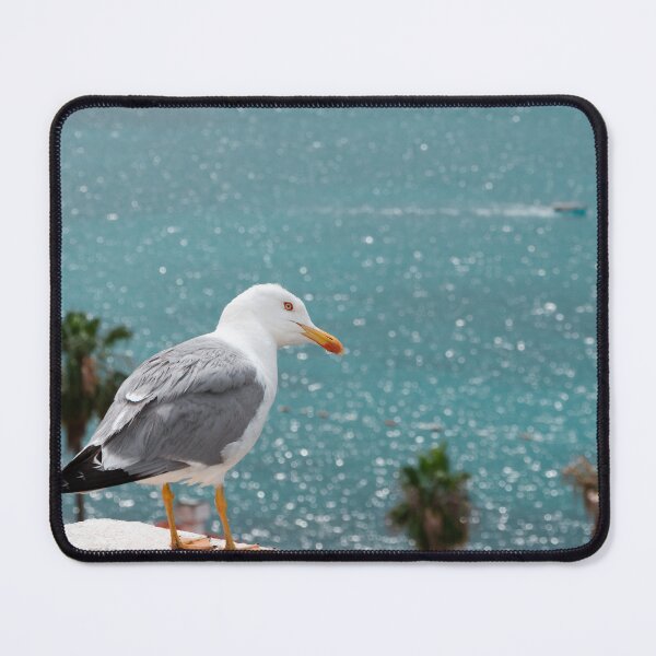 Item preview, Dreamy Seagull Looking at the Sea and the Boat designed and sold by Pukhlyando.