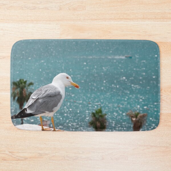 Item preview, Dreamy Seagull Looking at the Sea and the Boat designed and sold by Pukhlyando.