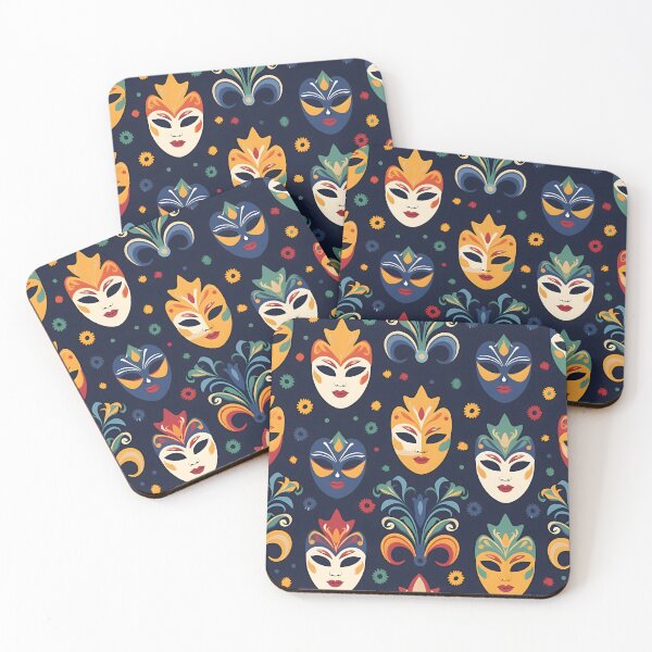 Item preview, Dark Colorful Mask designed and sold by StudioThink.