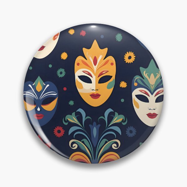 Item preview, Dark Colorful Mask designed and sold by StudioThink.