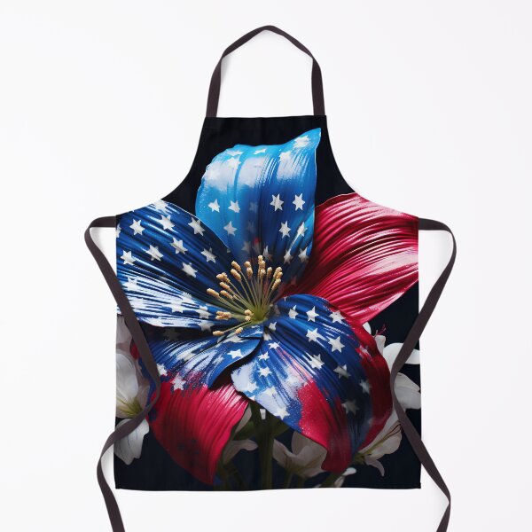 Item preview, american flag flower overlay print designed and sold by dcrc.