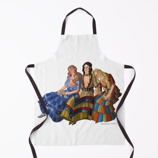 Item preview, Spartan (minoan) princesses (without background) designed and sold by locus-amoenus.
