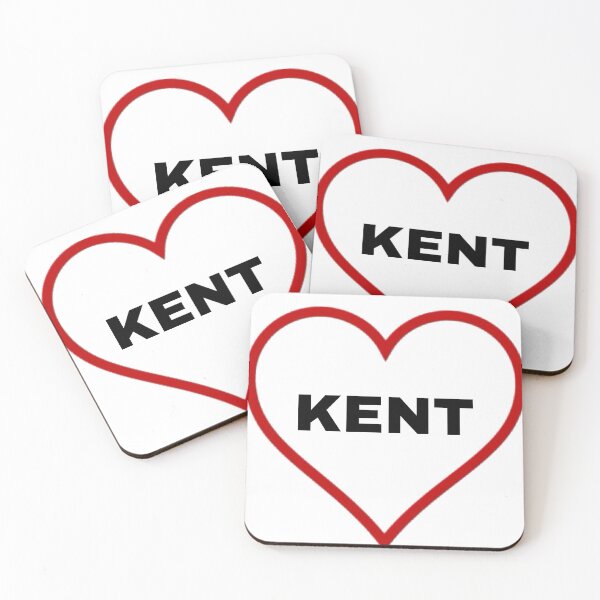 Item preview, text ”kent” in heart designed and sold by pinapplestoree.