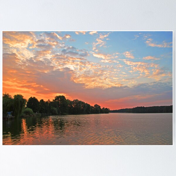 Item preview, Morning by the lake Laskowskie-Kujawy-Poland designed and sold by GOSIA GRZYBEK.