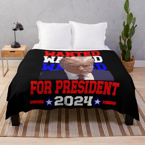 Item preview, Wanted Donald Trump for president 2024 designed and sold by Colorfulman.