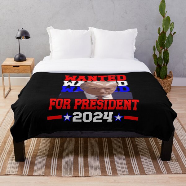 Item preview, Wanted Donald Trump for president 2024 designed and sold by Colorfulman.