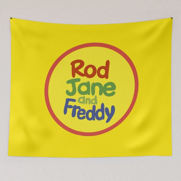 Item preview, Rainbow, Rod, Jane, Freddy designed and sold by GemimaRosaArt.